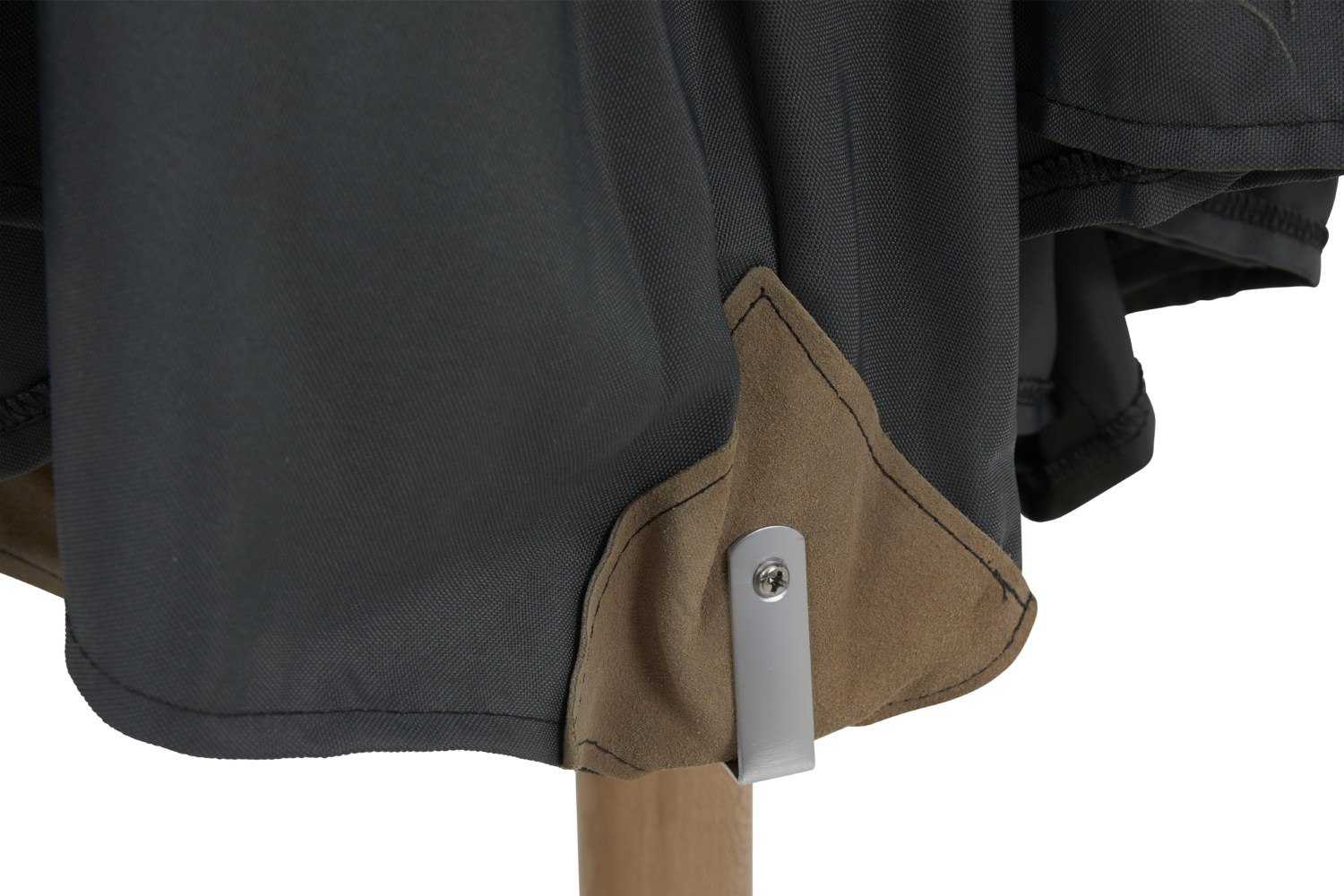 Parma Sonnenschirm Natur/grau