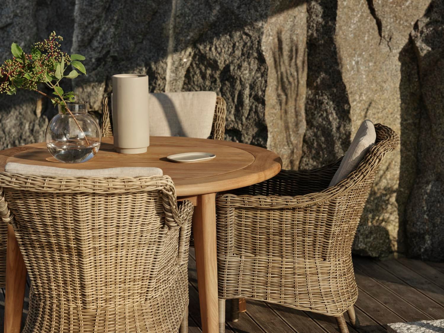 Lenora Diningsessel Rustikal/Sand