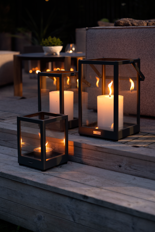 Belfort Laterne Schwarz