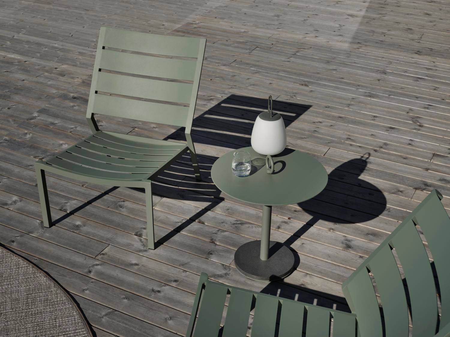 Delia Loungesessel Dusty Green