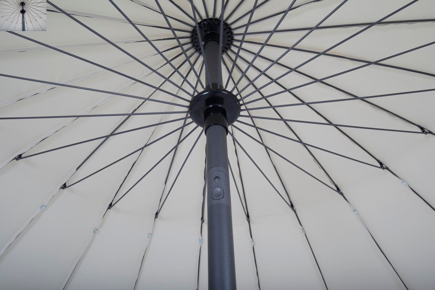 Shanghai Sonnenschirm Beige