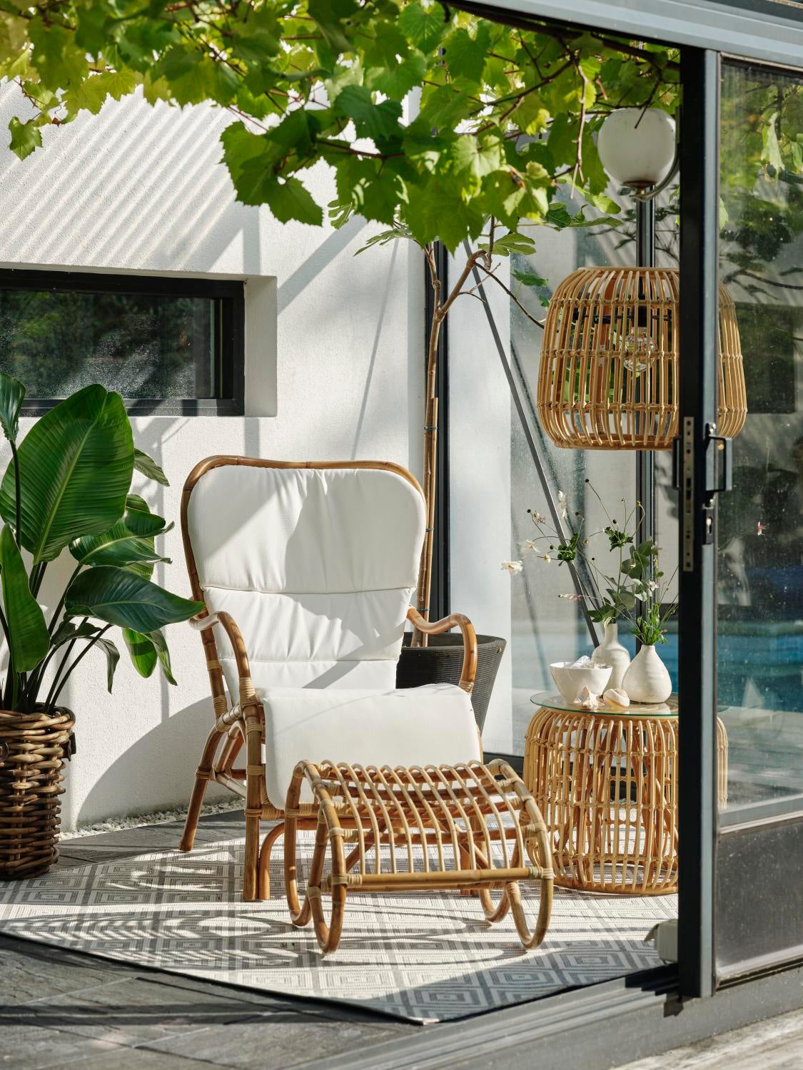 Vallda Beistelltisch Natur