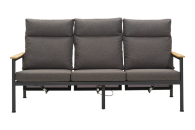 Gordon 3-Sitzer Sofa Anthrazit/Soft Dawn