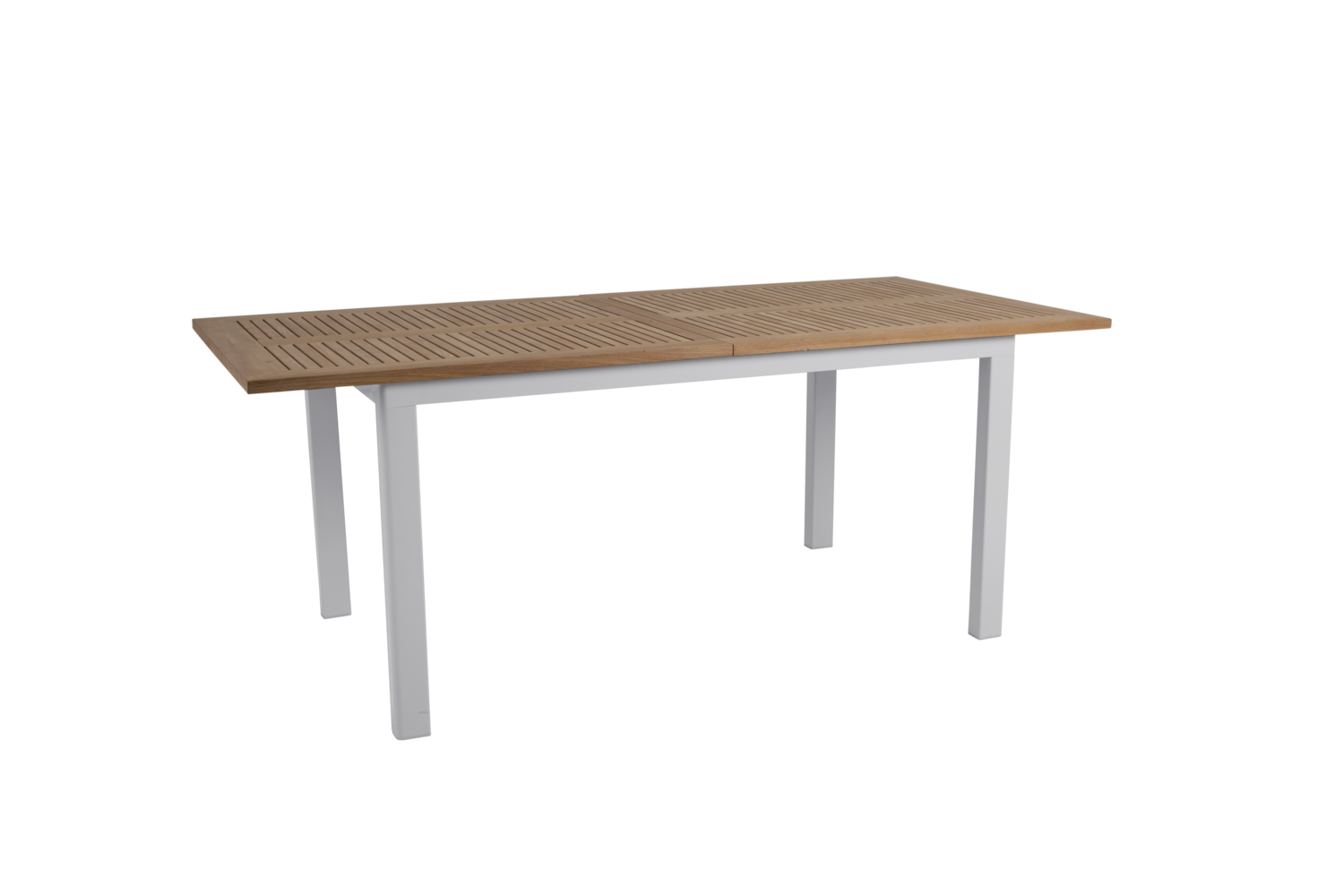 Lyon Esstisch Light Grey/Teak