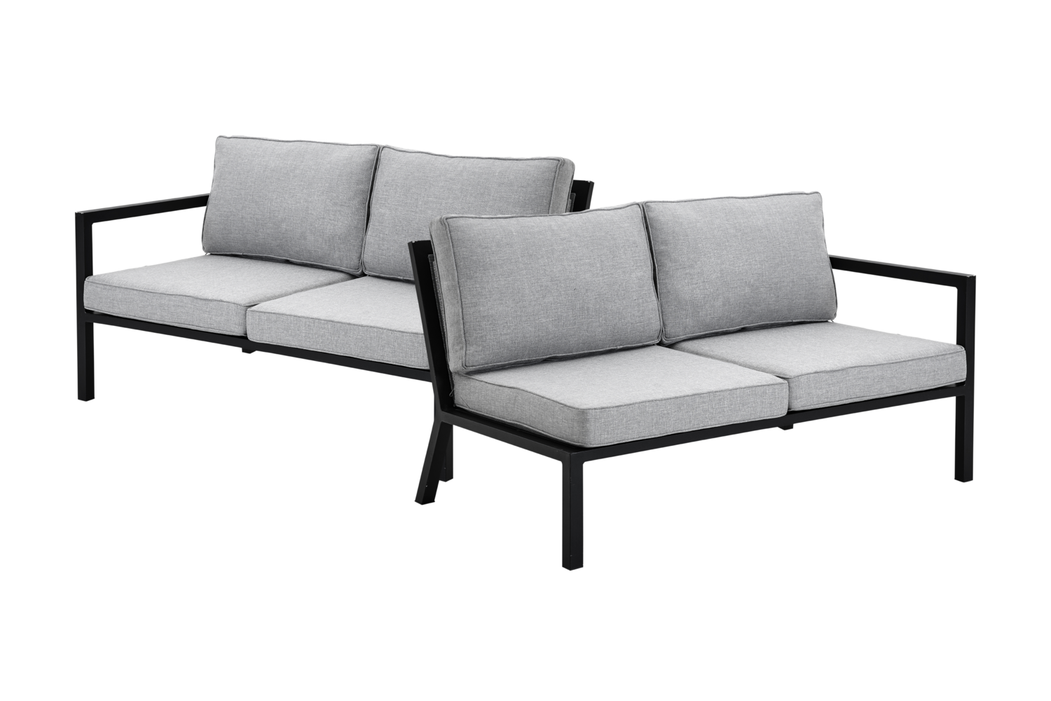 Belfort Abschluss Schwarz/Pearl Grey