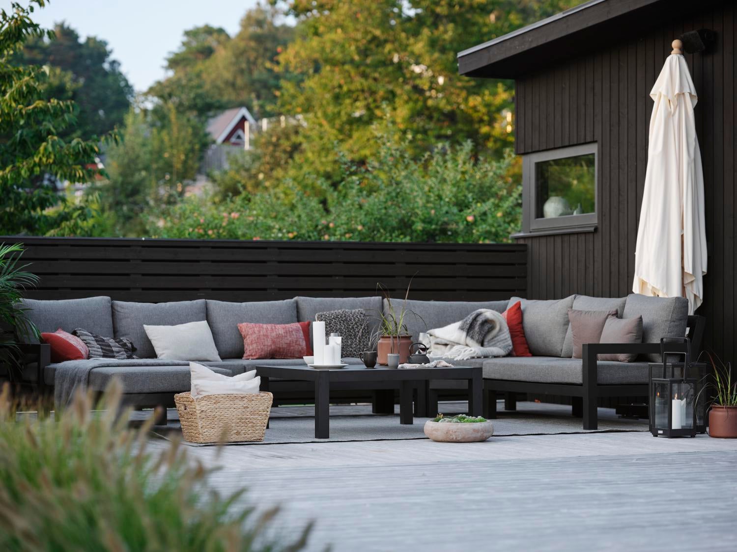 Belfort Laterne Schwarz