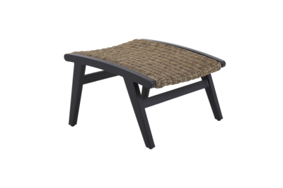 Kira Fußhocker Black_rustic