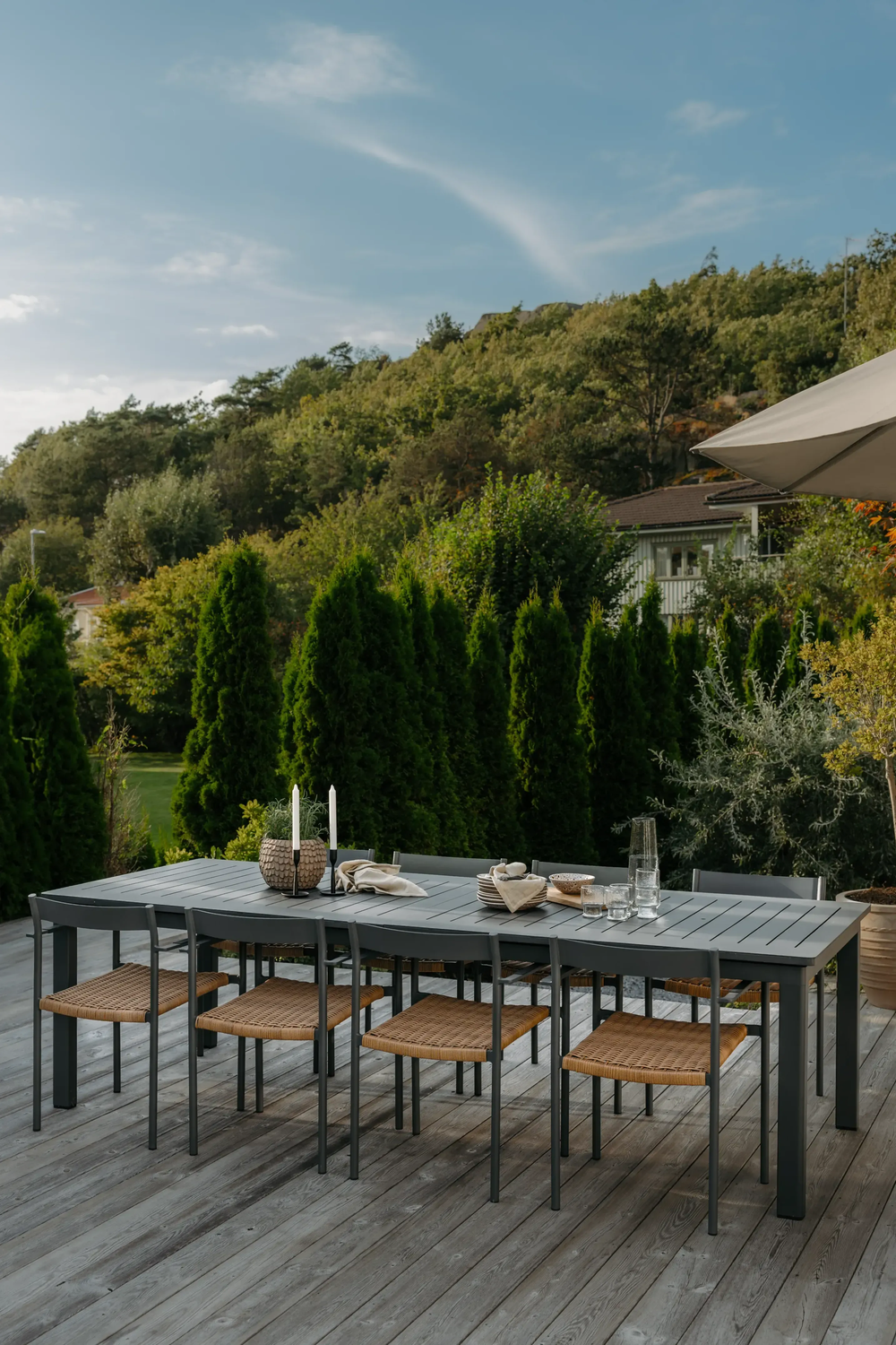 DK Diningstuhl Antrazit/Natur