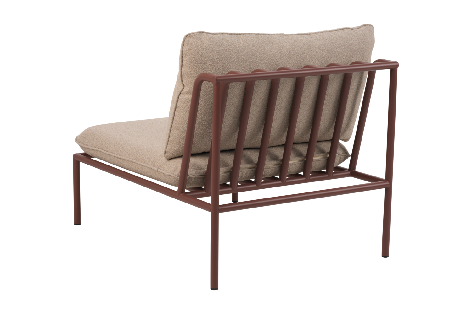 Collier Mitte Zin Red/Teddy Beige