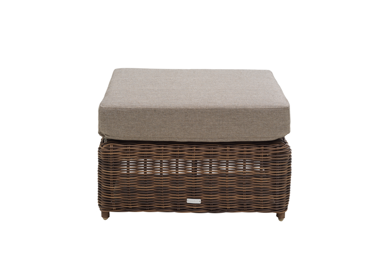 Glendon Ottoman Dark Brown/Soft Moose
