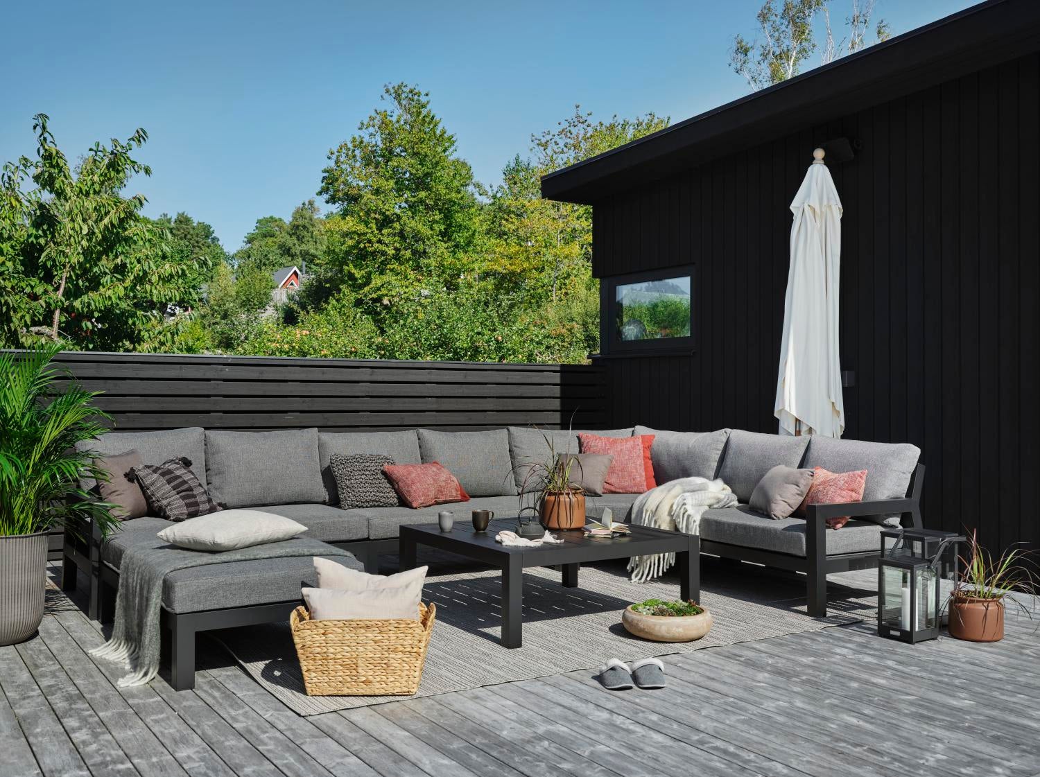 Belfort Laterne Schwarz