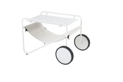 Poul Table Beistelltisch White_Offwhite