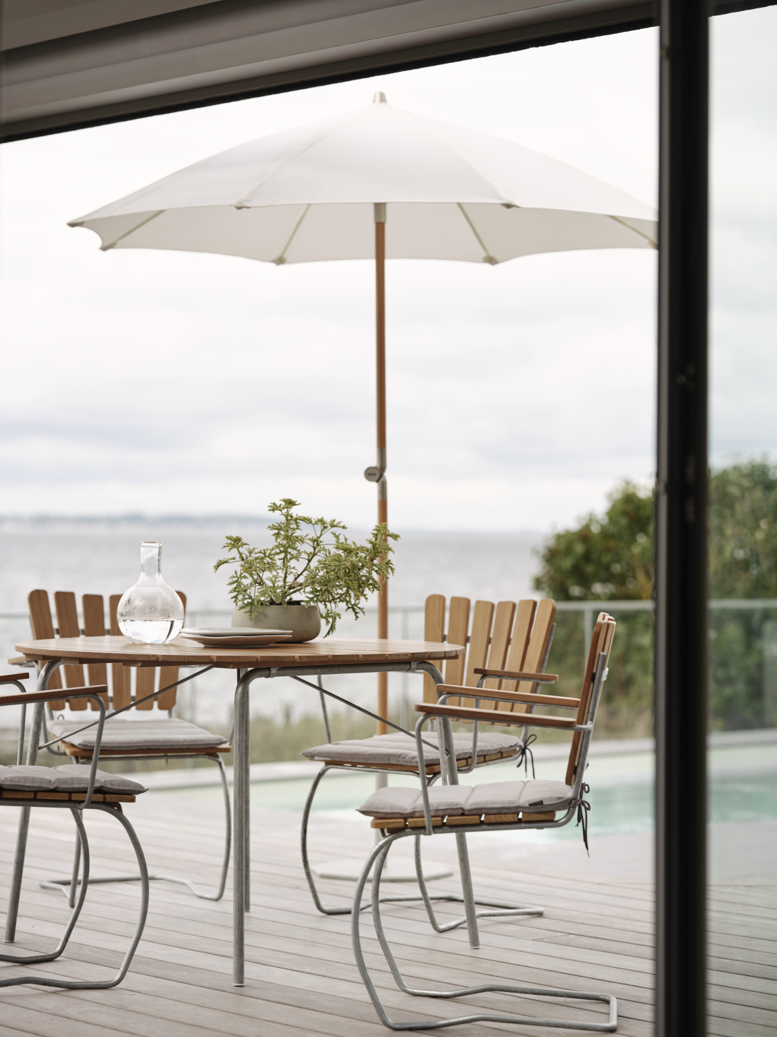 Dubai Sitzkissen Hellgrau