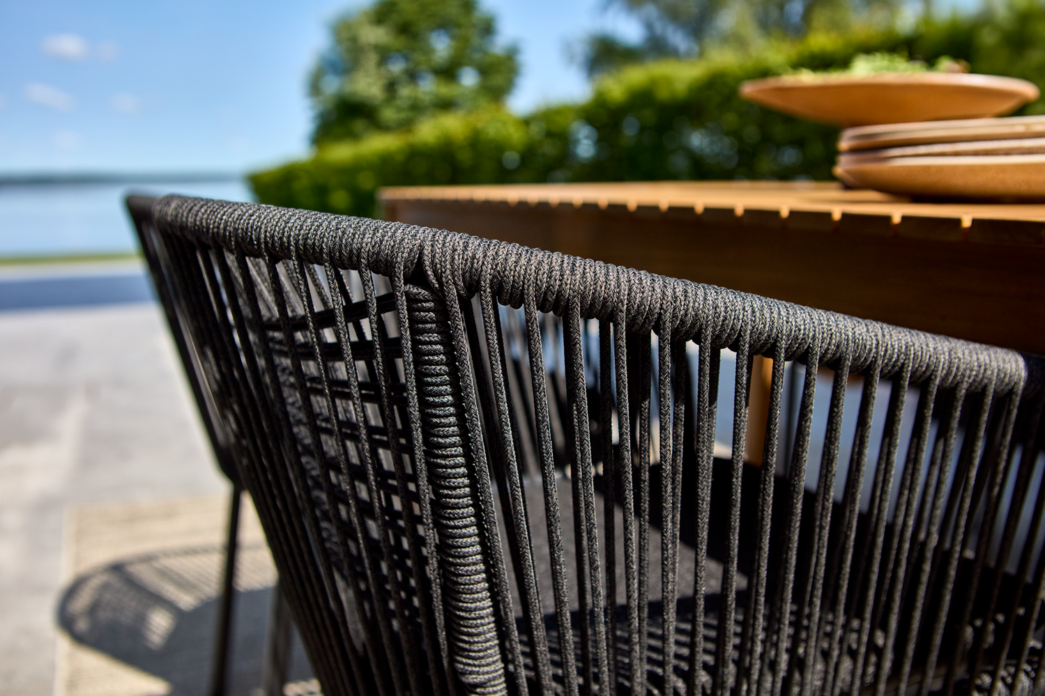 Delta Diningsessel Schwarz/Teddy Black