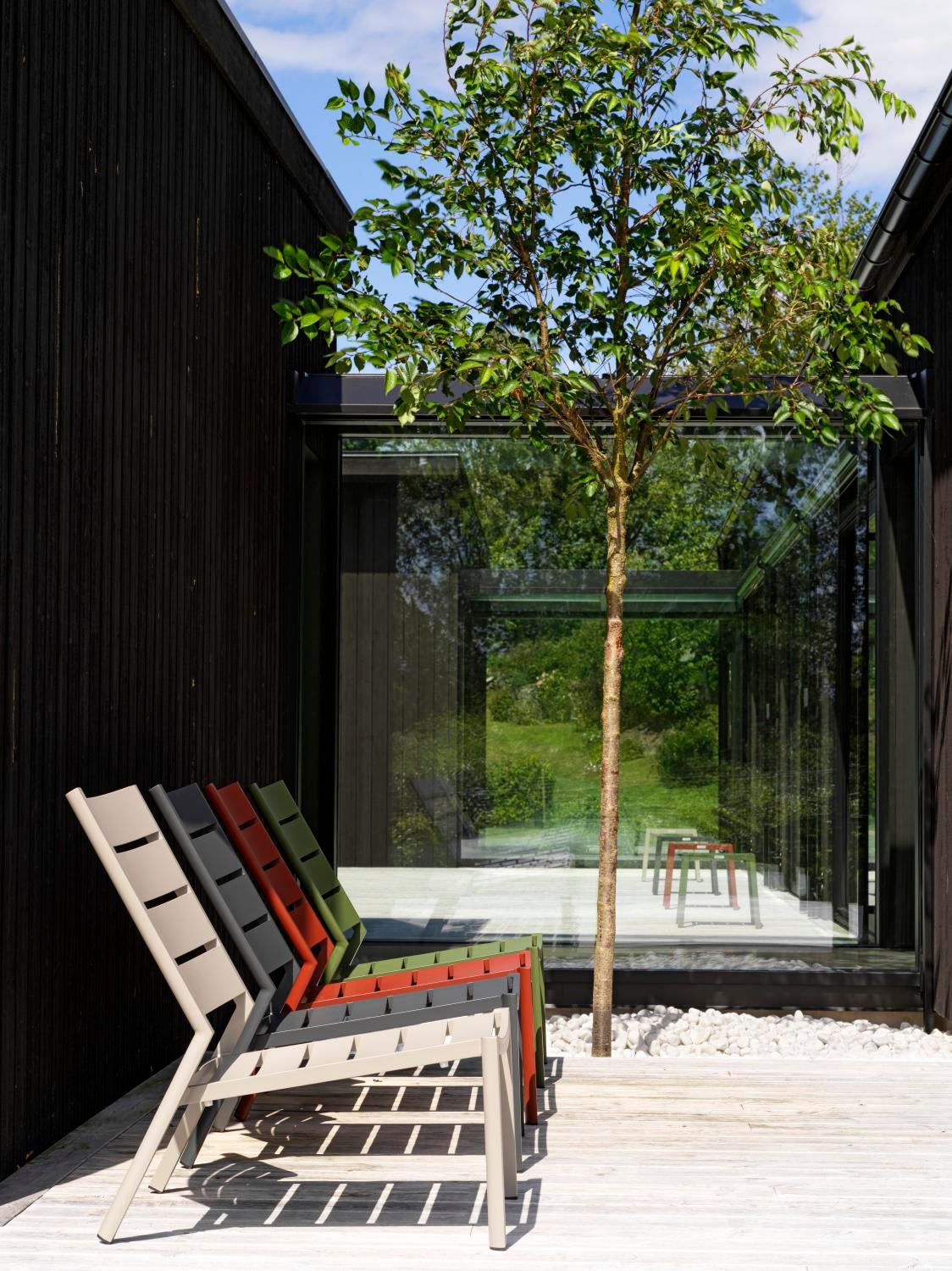 Delia Loungesessel Antrazit