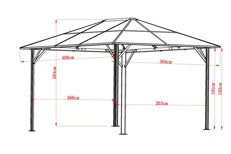 Scopello Pavillon Antrazit/grau