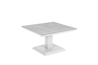 Heis Loungetisch Weiß/grau