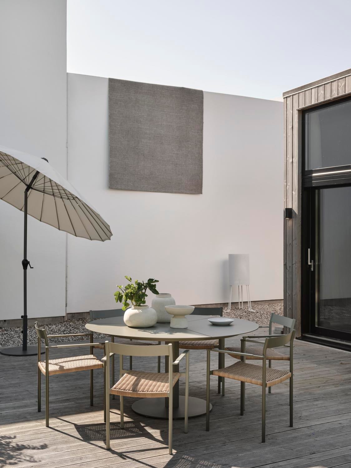 Shanghai Sonnenschirm Beige