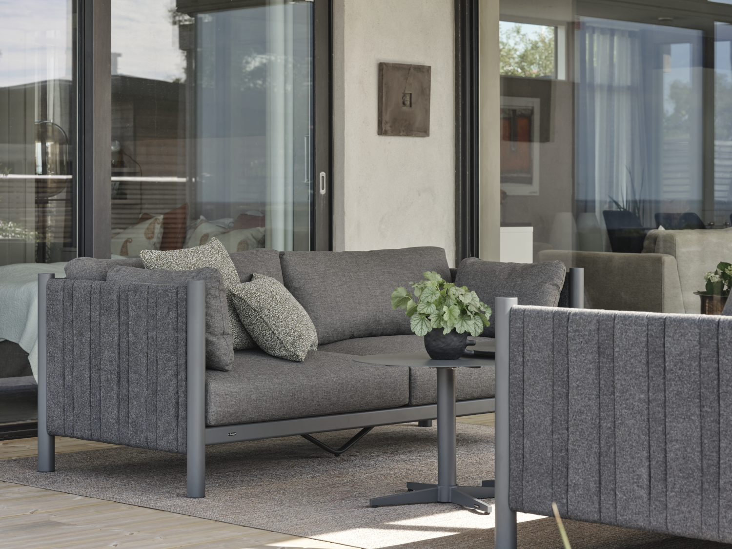 Brad 2,5-Sitzer-Sofa Antrazit/Charcoal Grey