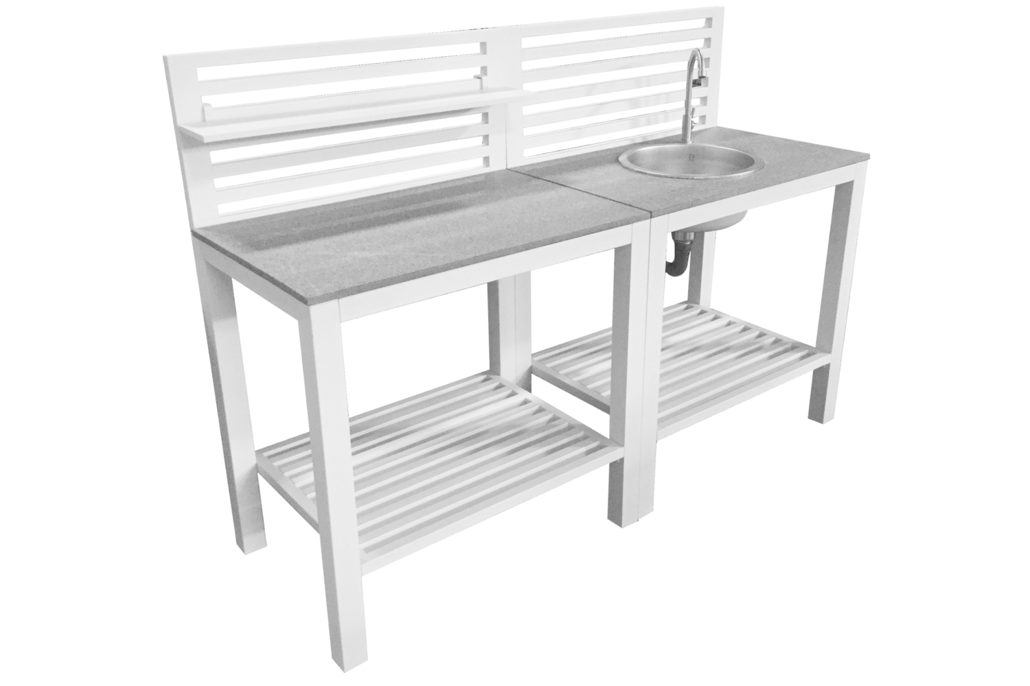 Bellac Outdoorküche Weiß