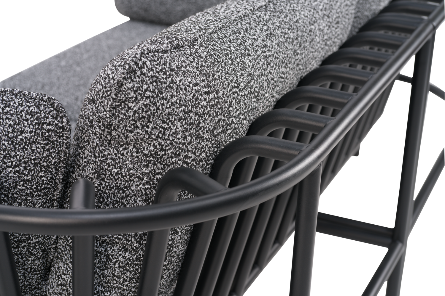 Collier Sessel Schwarz/Teddy Ant