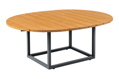 Olive Loungetisch Antrazit/Bambu