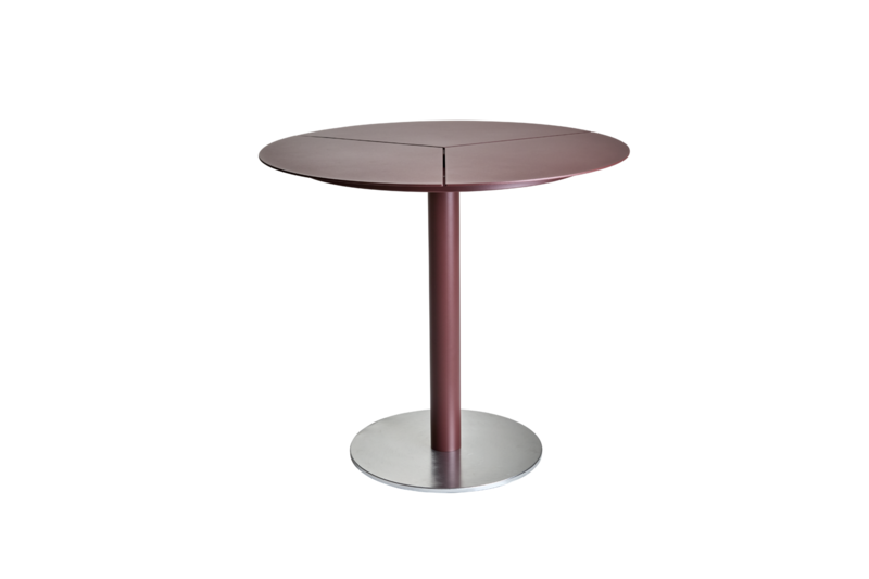Peace Café-Tisch Zin Red
