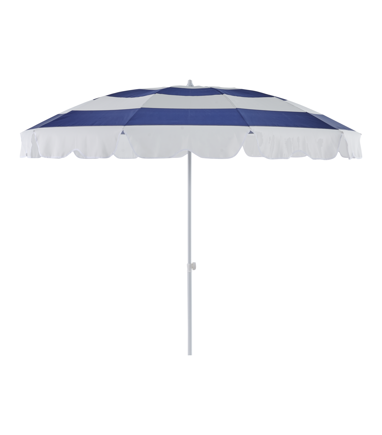 Follina Sonnenschirm Blau/Weiß