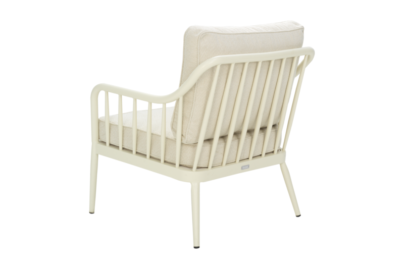 Coleville Sessel Pearl White/Dot Beige