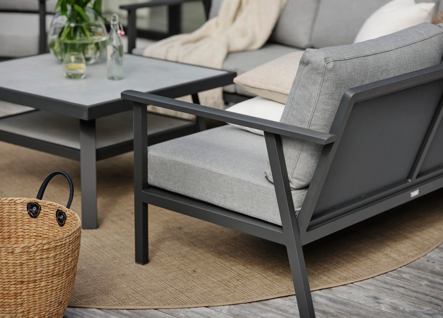 Samvaro Low Mitte Antrazit/Pearl grey