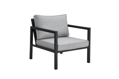 Belfort Sessel Schwarz/Pearl Grey