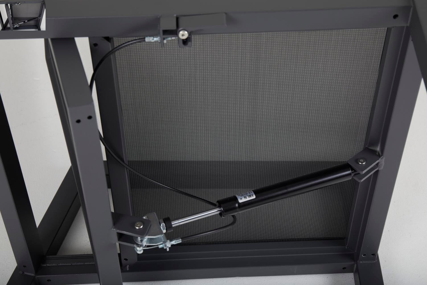 Newfort Positionsstuhl Antrazit/Schwarz