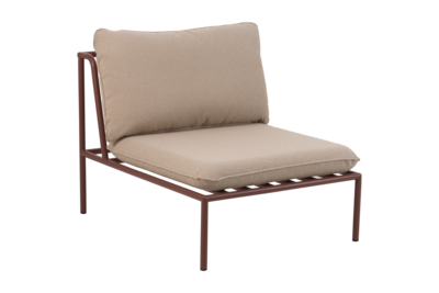 Collier Mitte Zin Red/Teddy Beige