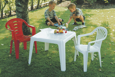 Olle Kindertisch Weiß