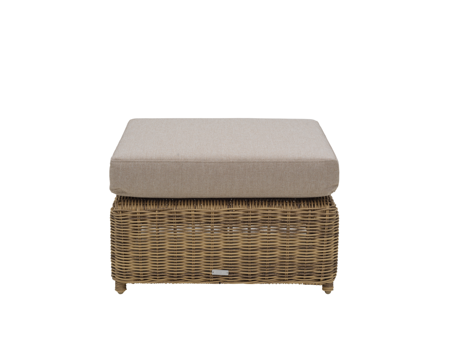 Glendon Ottoman Rustic/Beige