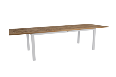 Lyon Esstisch Light Grey/Teak