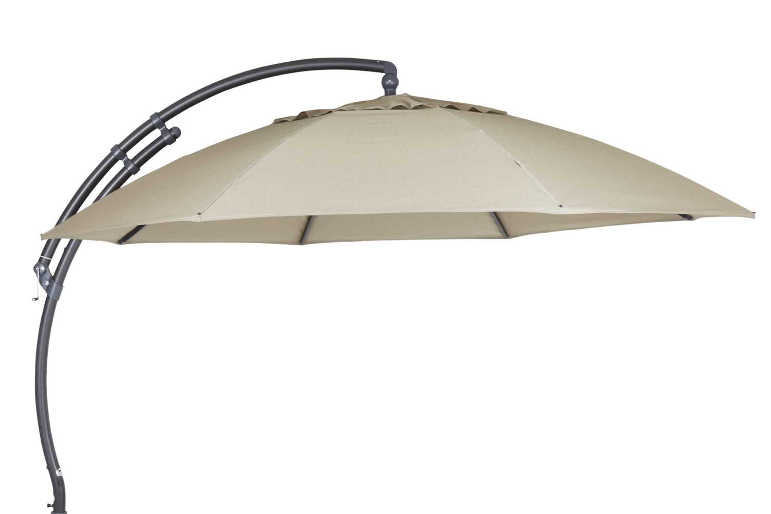 Easy Sun Hängesonnenschirm Antrazit/Sand