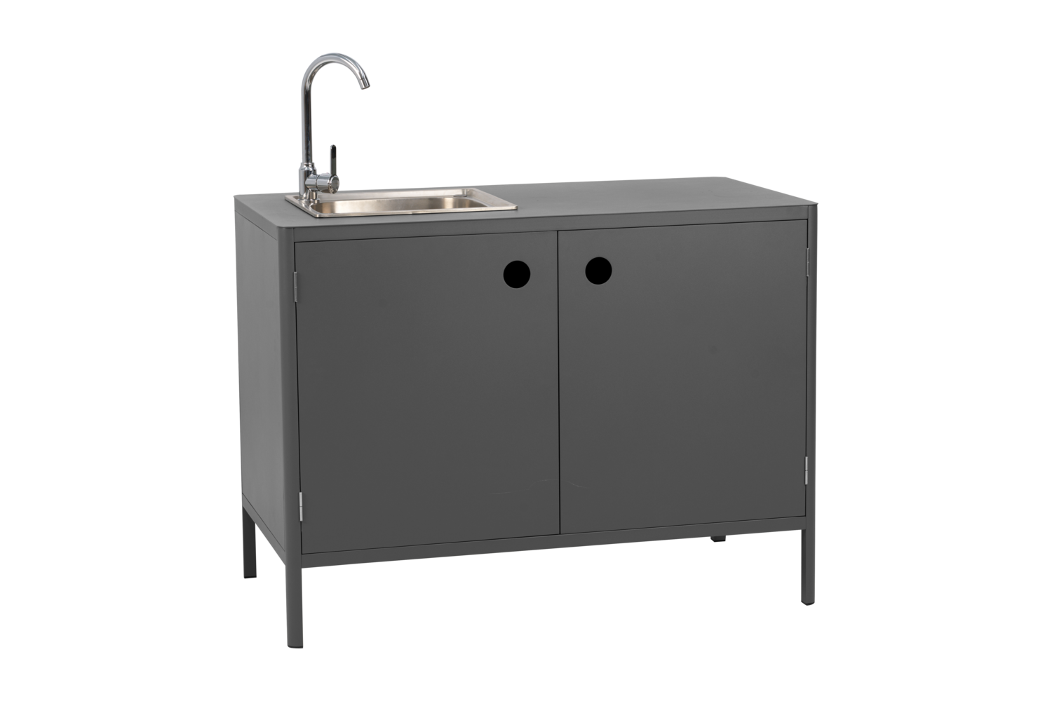 Kelia Outdoorküche Antrazit