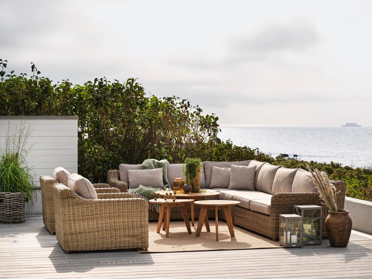 Glendon Sessel Rustic/beige