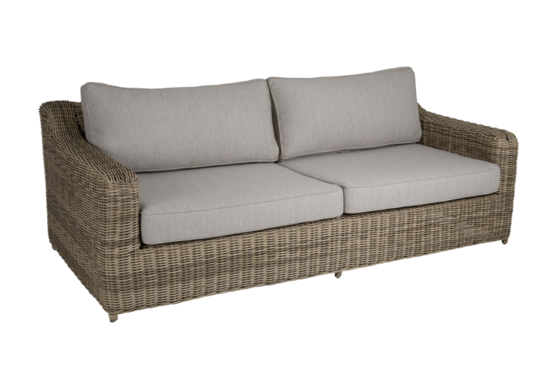 Glendon 3-Sitzer Sofa Rustic/beige