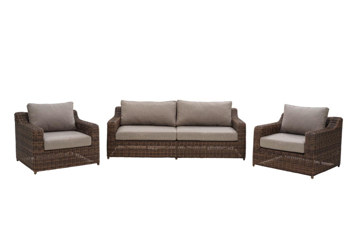 Glendon Sessel Dark Brown/Soft Moose