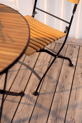 Brewer Diningstuhl Schwarz/teak