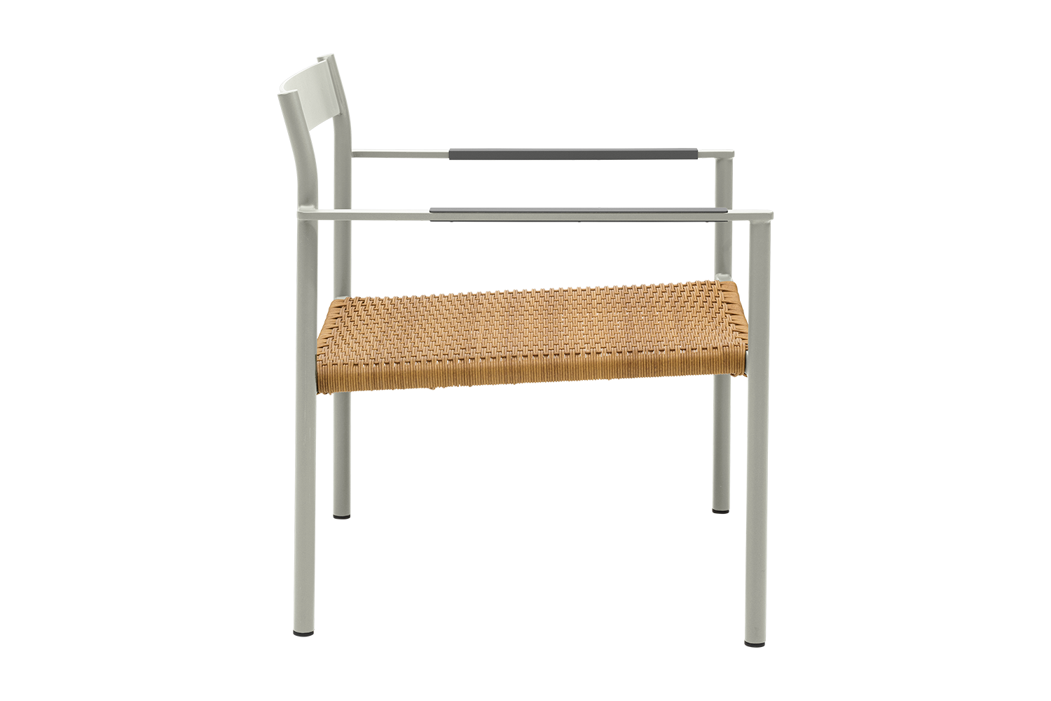 DK Loungesessel Light Grey/Natur