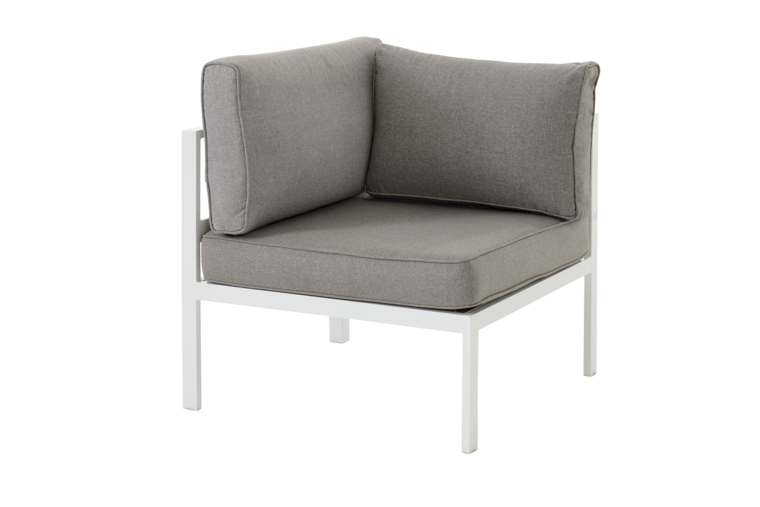 Leone Ecke Weiß/Grau