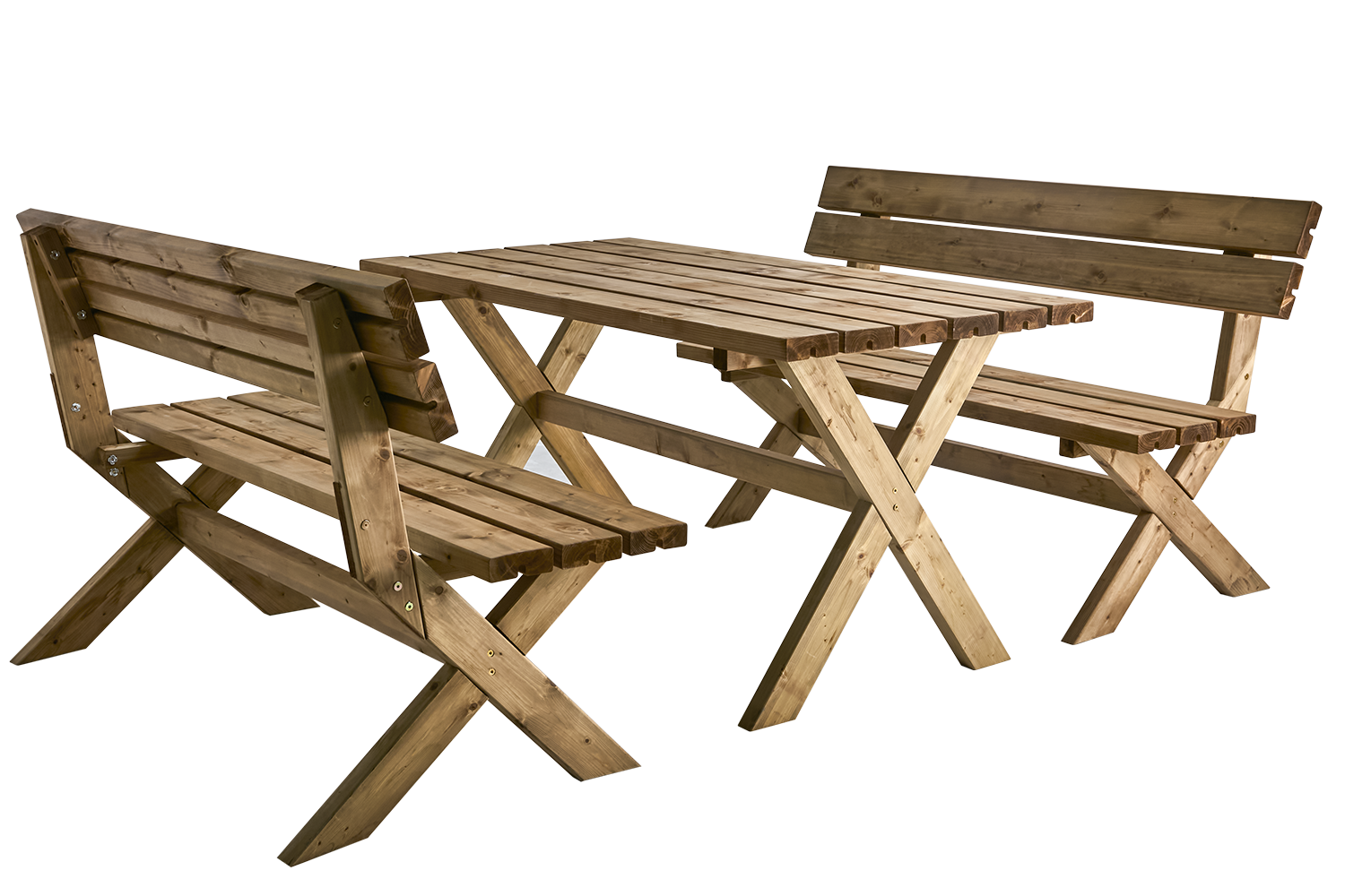 Tallbacken Set Braun