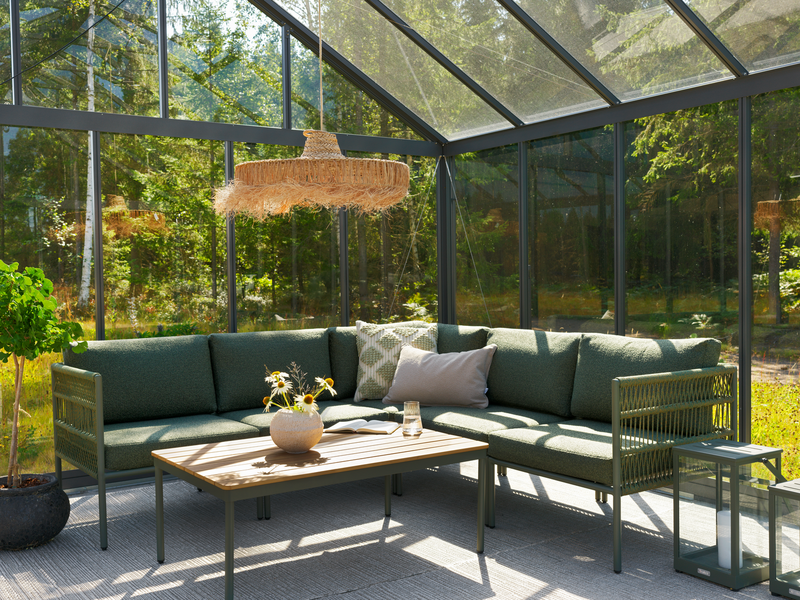 Belfort Laterne Nordic Green