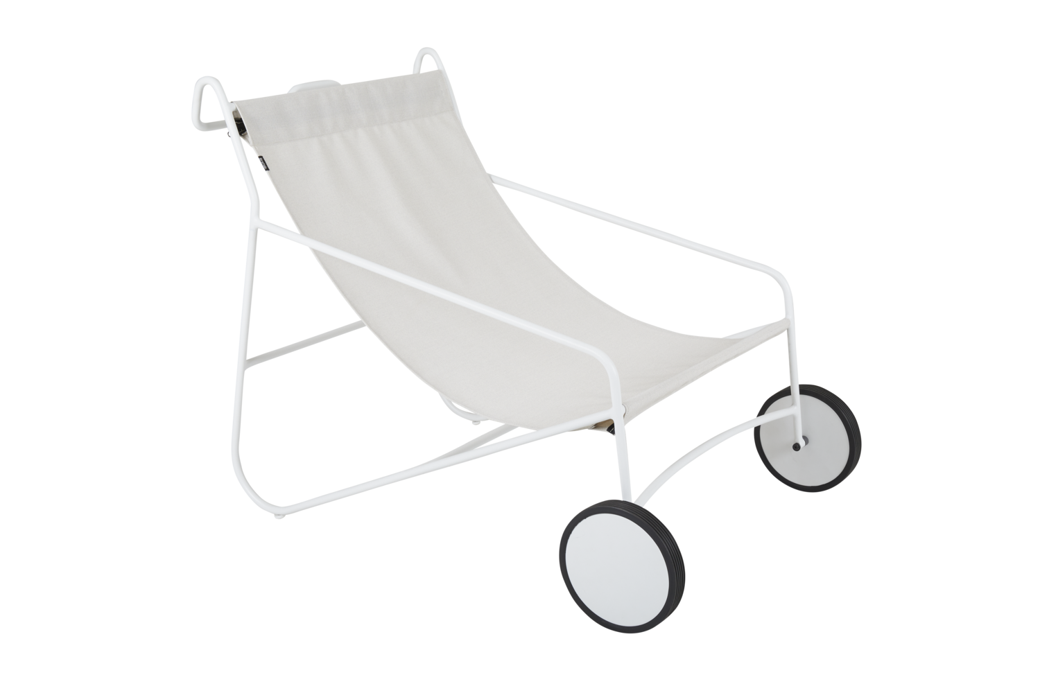 Poul Chair Loungesessel White_Offwhite