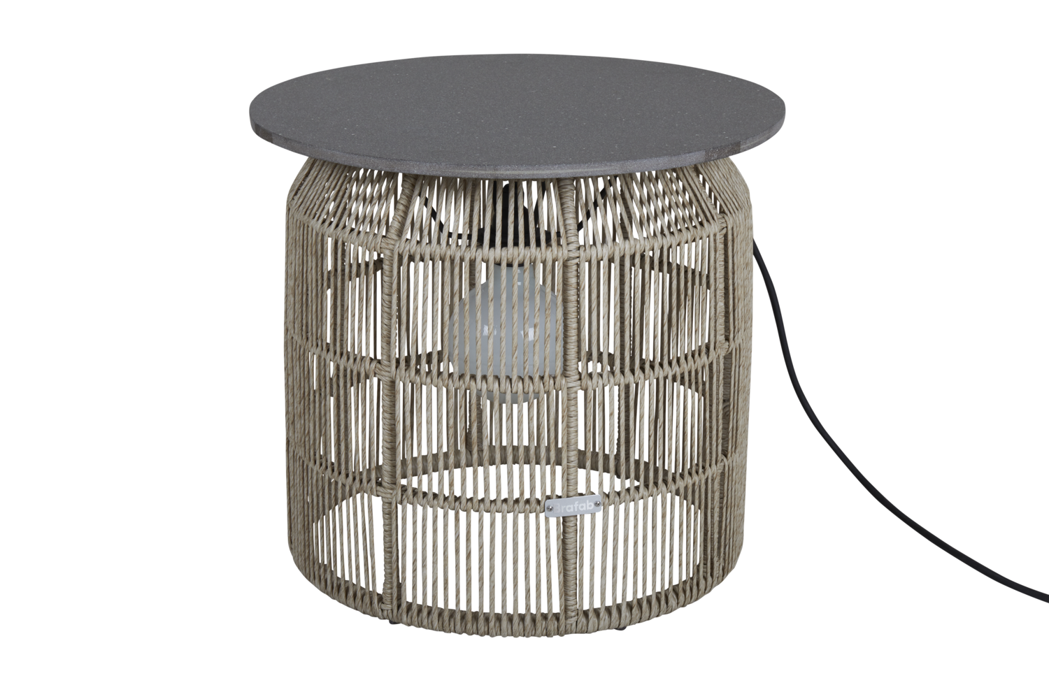 Pamir Beistelltisch Beige