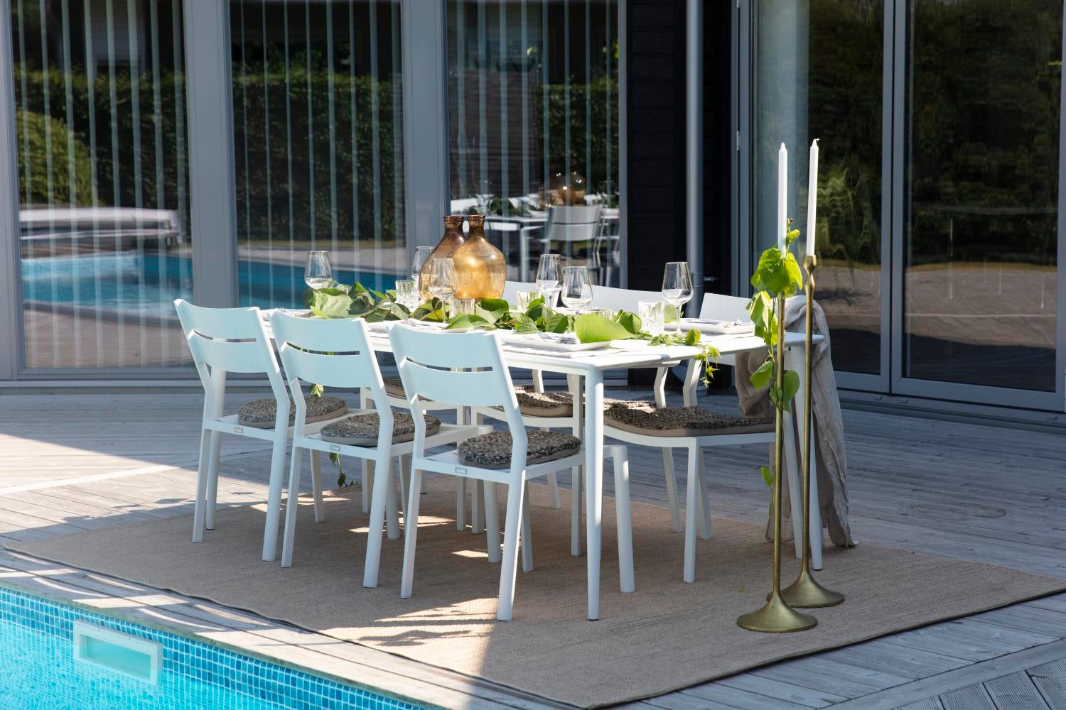 Nimes Esstisch Weiß