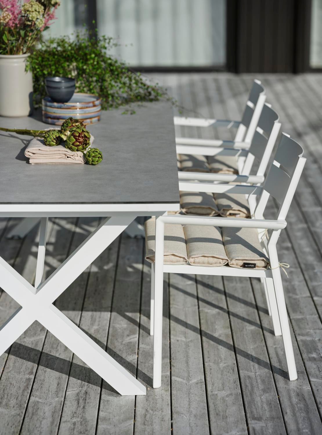 Delia Diningsessel Weiß